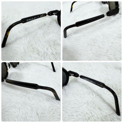 KUBORAUM MASK Z3 TS 2 GREY GREEN SUNGLASSES ROUND HANDMADE ITALY CASE JP