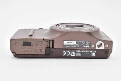 NIKON COOLPIX S9500 BROWN 18.1MP 22X DIGITAL CAMERA