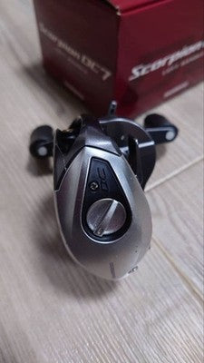 SHIMANO 11 Scorpion DC7 Left Handed Baitcasting Fishing Reel Used From Japan