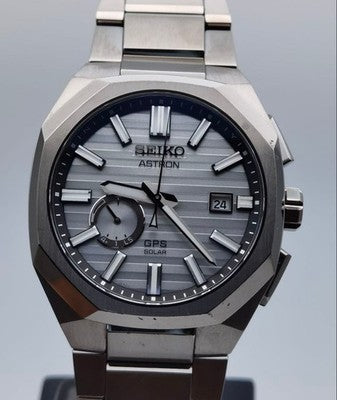 SEIKO ASTRON SBXD017, LIMITED EDITION OF 1,500, SOLAR RADIO CONTROLLED TITANIUM