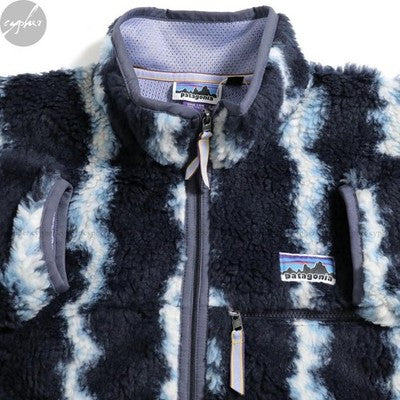 PATAGONIA 50TH ANNIVERSARY NATURAL BLEND RETRO CARDIGAN M THUNDER PITCH BLUE