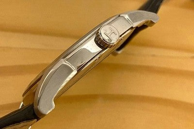 HAMILTON Jazzmaster H385150 Automatic Date Watch Stainless Steel Skeleton Back