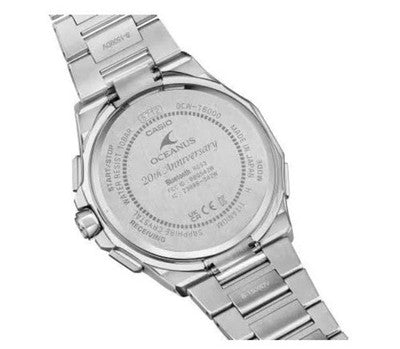 CASIO OCEANUS MANTA OCW-T6000BV-2AJR LIMITED 1500 BLUETOOTH SOLAR TITANIUM