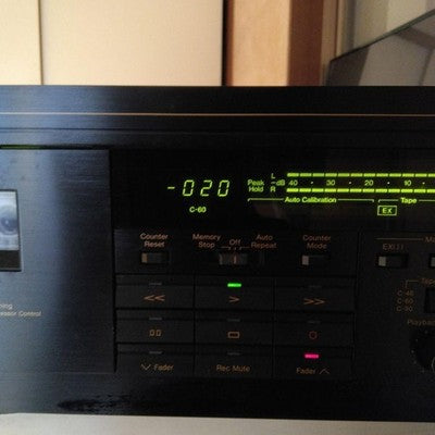 NAKAMICHI CR-70 DISCRETE 3 HEAD CASSETTE DECK AUTO CALIBRATION READ USED