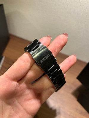 SEIKO ASTRON 7X52 0AA0 GPS SOLAR TITANIUM WATCH BLACK JAPAN RARE