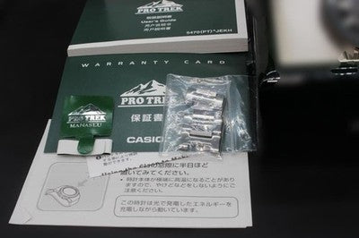 CASIO PRO TREK MANASLU PRX-8000T-7AJF SOLAR TITANIUM MENS WATCH BOX JAPAN MB6