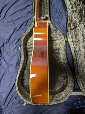 YAMAHA APX-10CS ACOUSTIC ELECTRIC GUITAR SUNBURST WITH HARD CASE　AS IS