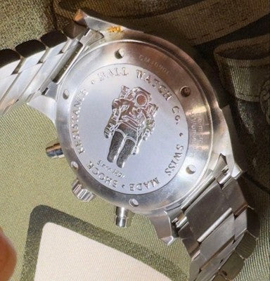 BALL WATCH STOKEMAN CHRONOGRAPH CM1090C-SJ-BKBE AUTOMATIC SILVER MEN'S WATCH SS
