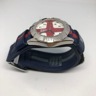 ENGLAND NATIONAL SOCCER TEAM WATCH WHITE & RED QUARTZ EXCELLENT CONDITION UNISEX