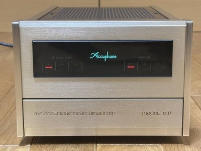 ACCUPHASE C-17 MC HEAD AMP CLASS A DUAL MONO HIGH END AUDIO JAPAN 100V