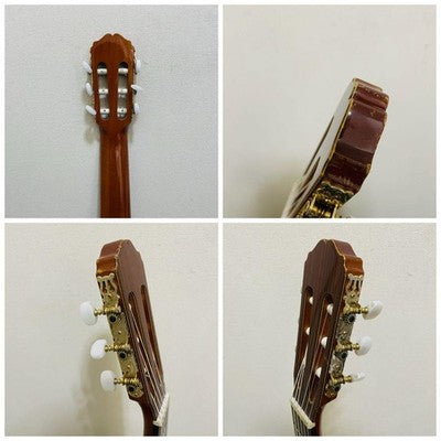 TAKAMINE TGL1 CLASSICAL GUITAR W/ HARD CASE, NECK STRAIGHT, BODY SCRATCHES