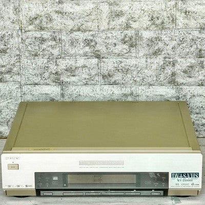SONY WV-D10000 MINI DV S VHS DOUBLE VIDEO DECK EDITING RECORDER PLAYER  WORKING