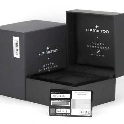 HAMILTON BOLTON DEATH STRANDING 2 PVD LTD H136050/H13605130 TI AUTOMATIC WATCH