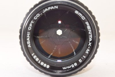 PENTAX SMC PENTAX-M 85MM F2 MEDIUM TELEPHOTO LENS FOR K MOUNT EXCELLENT+++++