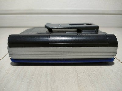 Sony WM-FK2 Cassette Player Blue Excellent /w Remote Cable Used from Japan