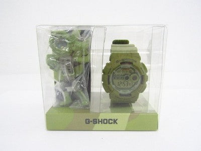 CASIO G-SHOCK GD-100PS-3JR PLAYSET PRODUCTS TIE-IN WATCH W/ FIGURE - JAPAN
