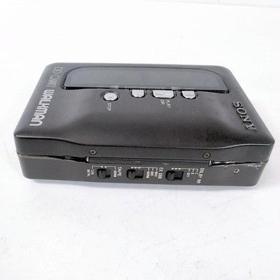 SONY WM-DD9 WALKMAN CASSETTE PLAYER 1989 FLAGSHIP MODEL FOR PARTS OR REPAIR