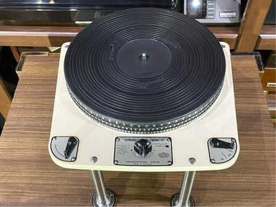 GARRARD 301 TURNTABLE (50HZ) WITH MOUNTING BOLTS AND INSTRUCTION MANUAL