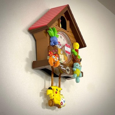 SEIKO POKEMON CUCKOO CLOCK CQ502B MELODY - FIRST GEN PIKACHU PIPPI -