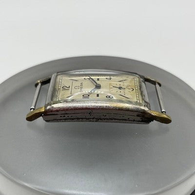 OMEGA VINTAGE T17 MANUAL WIND RECTANGULAR CASE WRISTWATCH CLASSIC RARE