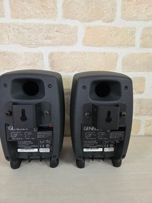 GENELEC 8020A BI-AMPLIFIED MONITORING SYSTEM SPEAKER PAIR WALL MOUNT