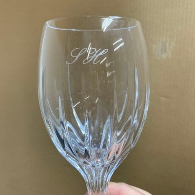 BACCARAT PAIR WINE GLASS JUPITER SET OF 2 EXCELLENT++++
