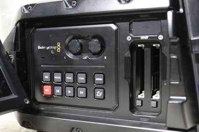BLACKMAGIC URSA MINI 4.6K EF MOUNT CINEMA CAMERA BODY SUPER 35 BLACK TESTED