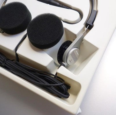 SONY MDR-3 VINTAGE RETRO DYNAMIC HEADPHONES - SOUND OUTPUT CONFIRMED AS IS