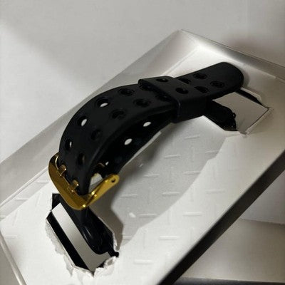 G-SHOCK FROGMAN '99 DW-8200BU-9AT BLACK X GOLD W/MANUAL TESTED JAPAN USED F/S