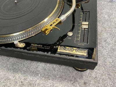 TECHNICS SL-1200LTD DIRECT DRIVE TURNTABLE MAIN UNIT & ACRYLIC COVER