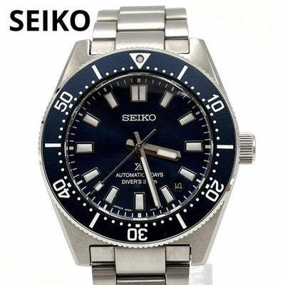 SEIKO PROSPEX SBDC195 SPB451 1965 HERITAGE BLUE AUTOMATIC 300M WATCH BLACK