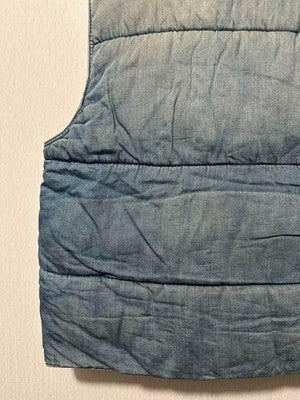 KAPITAL COUNTRY VINTAGE DOWN VEST L JAPAN USED CONDITION B LIMITED EDITION