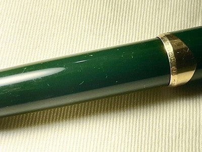 Montblanc Meisterstuck No.12 Fountain Pen Green Used Tested Rare Color 1960s
