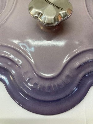 LE CREUSET FLOWER COLLECTION COCOTTE FLEUR 20CM BLUEBELL PURPLE 2.1L POT