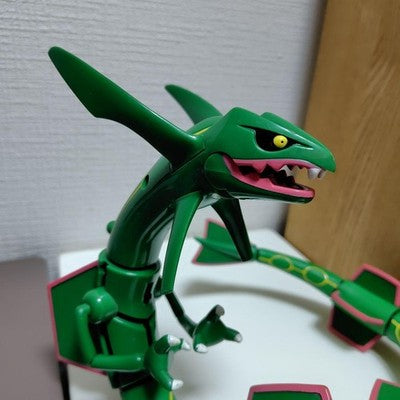 POKEMON AG BIG SOUND FIGURE RAYQUAZA TOMY JAPAN RARE VINTAGE ELECTRONIC FIGURE