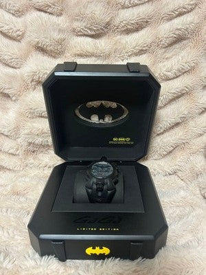 BATMAN X GAGA MILANO QUARTZ MEN'S WATCH LIMITED EDITION 30 30/30 W/WARRANTY BOX