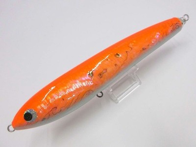CARPENTER GT-Γ 140 ORANGE AVALON HARD LURE SALTWATER FISHING TOP WATER
