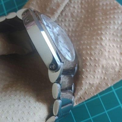 ORIS FRANK SINATRA 7572 AUTOMATIC MOONPHASE POINTER DATE STEEL WATCH SWISS
