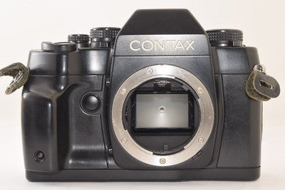CONTAX RX BODY FILM SLR CAMERA Y/C MOUNT FOR PARTS NOT WORKING