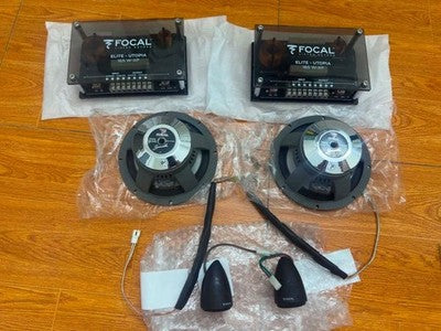 FOCAL UTOPIA 165W RC SPEAKERS 165W XP CROSSOVER ISS 165 TWEETER SET TESTED JP