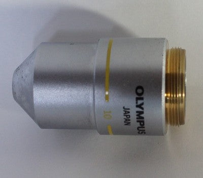 Olympus E Achromat 10x 0.25 Objective Lens 160/- For CH2 BH2 Used Excellent