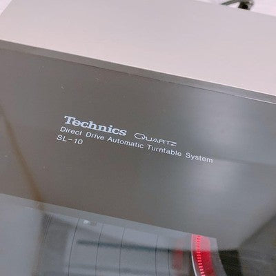 TECHNICS SL-10 LINEAR TRACKING TURNTABLE RECORD PLAYER DIRECT DRIVE WORKING
