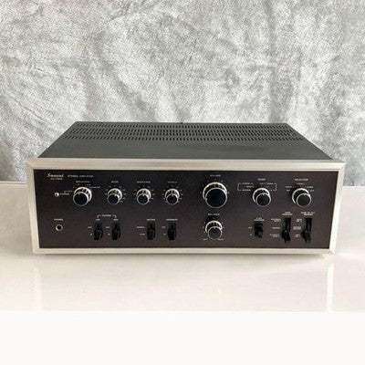SANSUI AU-7500 VINTAGE INTEGRATED AMPLIFIER POWER ON TESTED CLASSIC AUDIO