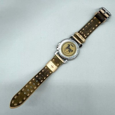 FENDI SELLERIA 8100M QUARTZ WATCH SILVER TONE - BATTERY REPLACED 3/31