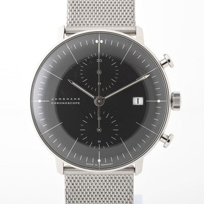 JUNGHANS 27/4601 MAX BILL CHRONOSCOPE AUTOMATIC MEN'S WRISTWATCH GERMAN MADE