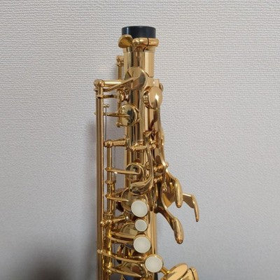 YAMAHA YAS-480 ALTO SAXOPHONE GOLD LACQUER W/CASE SERVICED EXCELLENT JAPAN