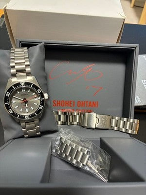 Seiko PROSPEX SBDC191 SHOHEI OHTANI LIMITED EDITION AUTOMATIC WATCH W/BOX