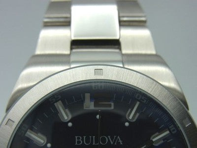 BULOVA MEN'S DRESS WATCH 96B220, QUARTZ, 43MM STAINLESS STEEL CASE, CLASSIC
