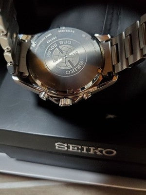 SEIKO ASTRON 8X22-0AG0 GPS SOLAR WATCH USED W/ BOX & MANUAL