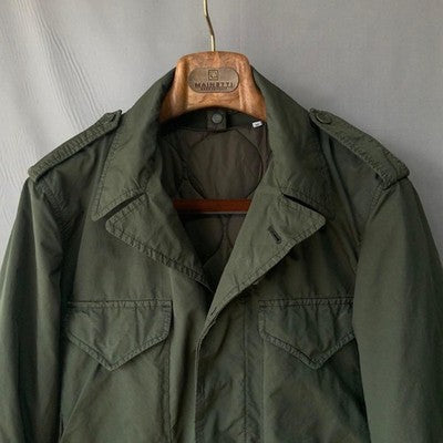 ASPESI M43 FIELD JACKET OLIVE SIZE M WITH LINER MILITARY STYLE ITALY